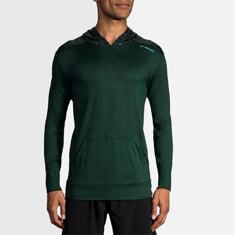 Brooks Dash - Chaquetas Hombre - Verde (RI8491562)